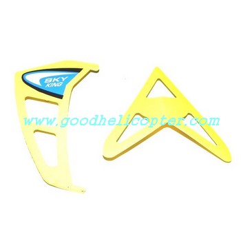 hcw8500-8501 helicopter parts tail decoration set (yellow color) - Click Image to Close